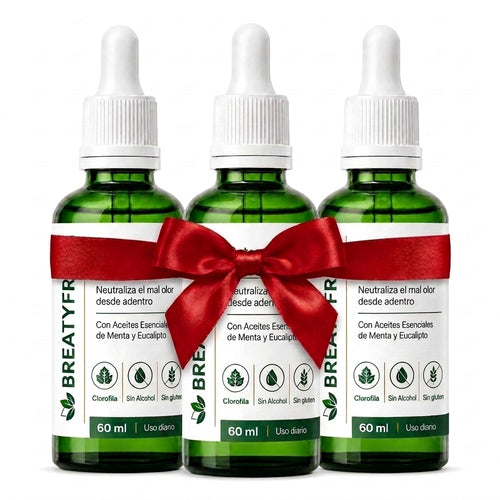 BreatyFresh™ Protocolo 3 Meses — Pack VIP de Tratamiento Halitosis